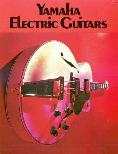 Yamaha Catálogo 1973 Electric Guitars Catalog 02