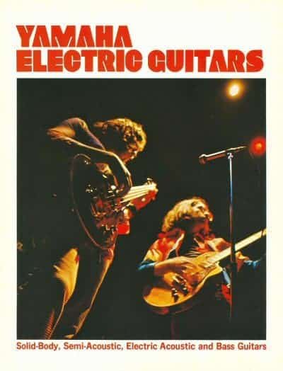 Yamaha Catálogo 1974 Electric Guitars Catalog