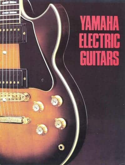 Yamaha Catálogo 1981 Electric Guitars Catalog