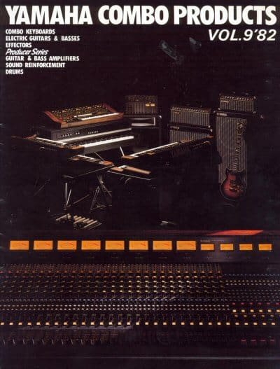Yamaha Catálogo 1982 Combo Products Catalog