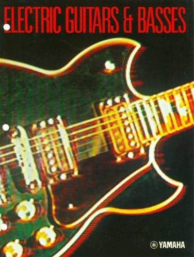 Yamaha Catálogo 1982 Guitars and Basses Catalog