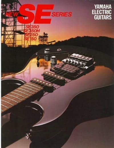 Yamaha Catálogo 1986 SE Series Guitars Catalog