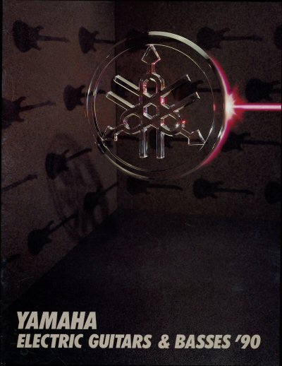 Yamaha Catálogo 1990 Guitars and Basses Catalog