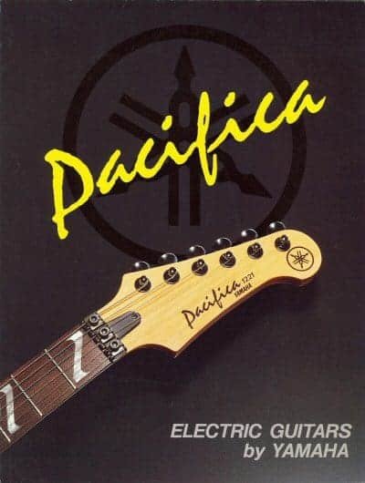 Yamaha Catálogo 1990 Pacifica Guitars Catalog