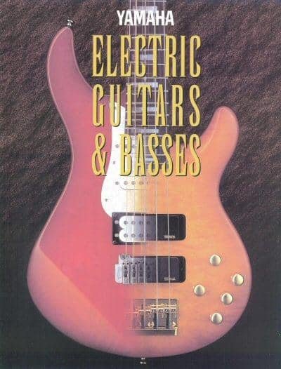 Yamaha Catálogo 1996 Electric Guitars and Basses Catalog
