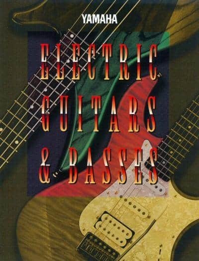Yamaha Catálogo 1997 Electric Guitars and Basses Catalog