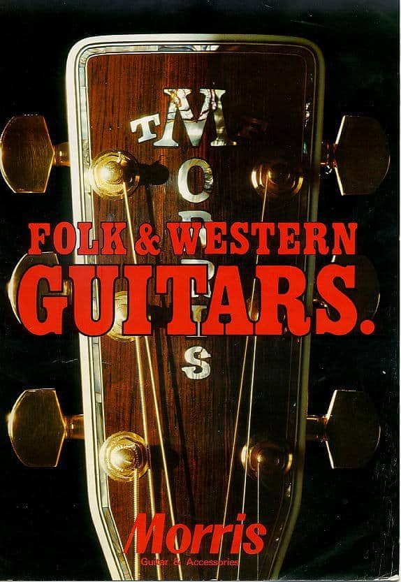 Morris Catálogo 1978 Folk and Western Guitars Catalog