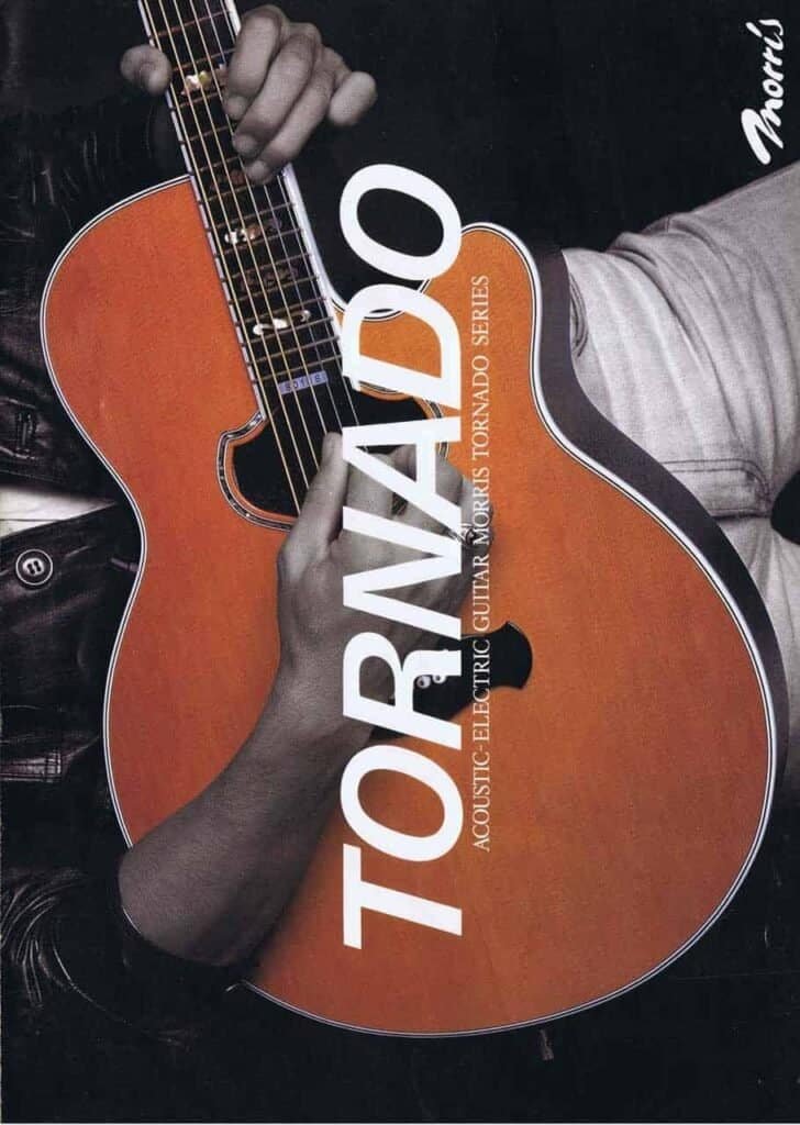 Morris Catálogo 1980 Tornado Guitars Catalog | Vintage Japan Guitar