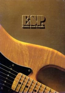 ESP - Edwards - Navigator Guitar Catalogues - Vintage Japan Guitars