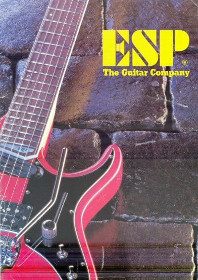 ESP 1990 Guitar Catalogue