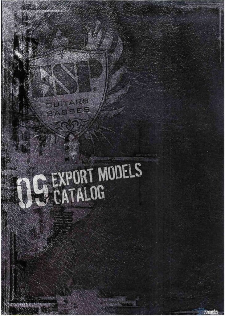 ESP 2009 Export Guitar Catalogue