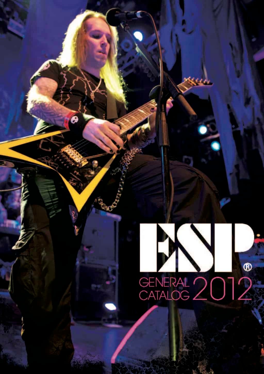 ESP 2012 Japan General Guitar Catalogue Vintage Japan Guitars
