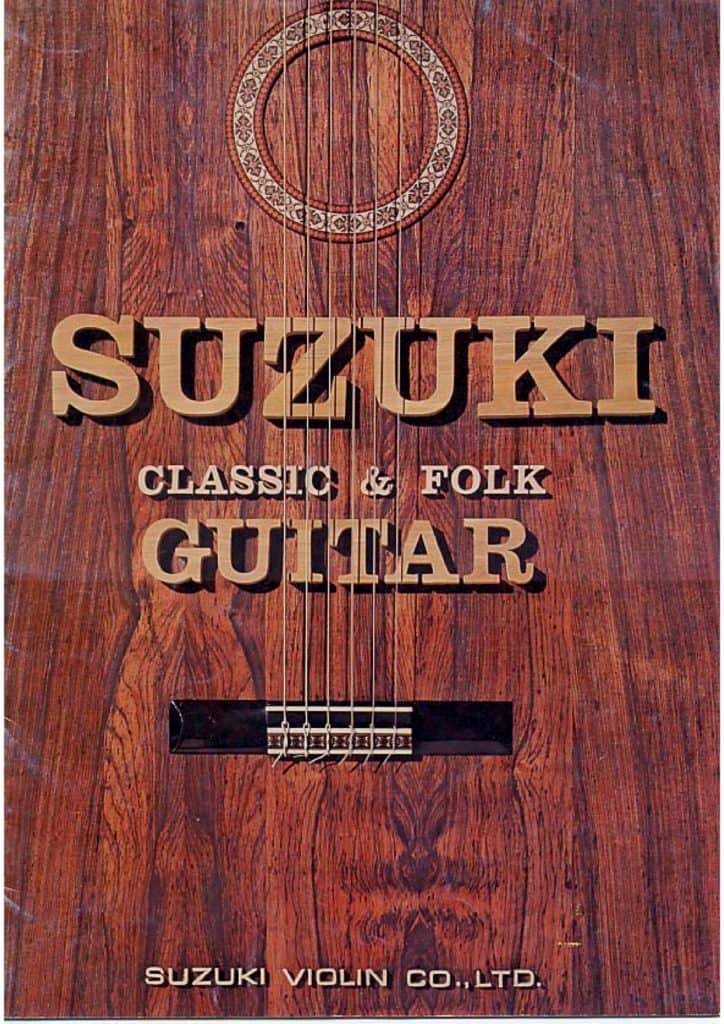 Suzuki 1973 Acoustic Guitar Catalog