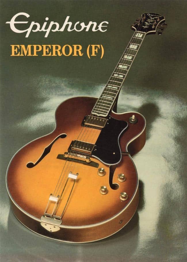 Epiphone Guitar Catalogues - Vintage Japan Guitars