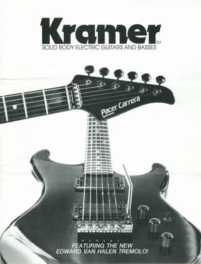Kramer 1982 Brochure | Vintage Japan Guitars