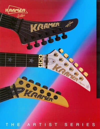 Kramer 1987 Artist Catalogue | Vintage Japan Guitars