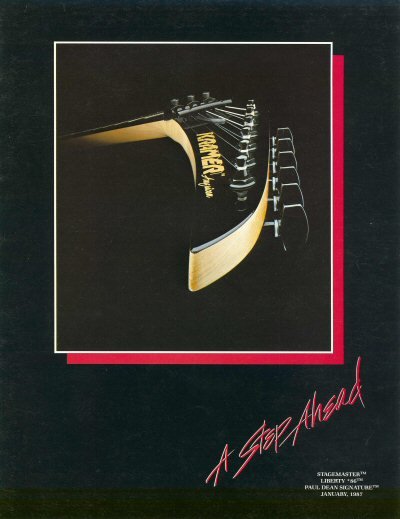 Kramer 1987 Stagemaster Catalogue | Vintage Japan Guitars(1)