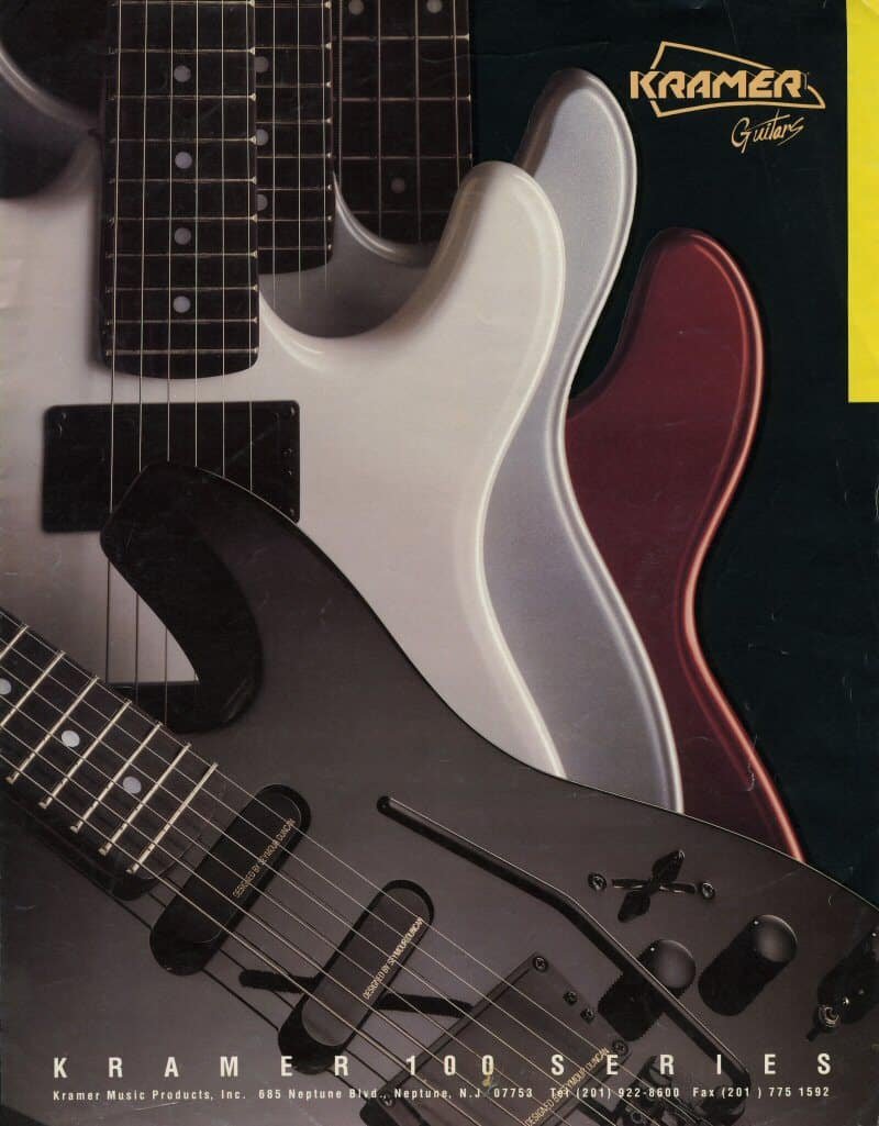 Catalogue Kramer 1988 Vintage Japan Guitars
