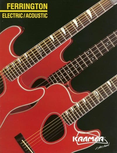 Kramer 1989 Ferrington Catalogue | Vintage Japan Guitars