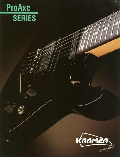 Kramer 1989 ProAxe Catalogue | Vintage Japan Guitars