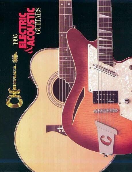 Charvel 1995 Acoustic Electric Guitar Catalogue