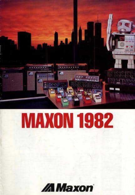 Maxon 1982 Catalogue | Vintage Japan Guitars