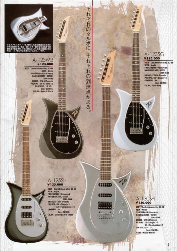 Tokai 2000 Catalogue | Vintage Japan Guitars