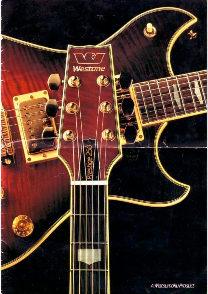 Westone 1983 Catalogue | Vintage Japan Guitars