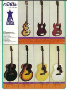 1970's Greco guitar catalog | Vintage Japan Guitars