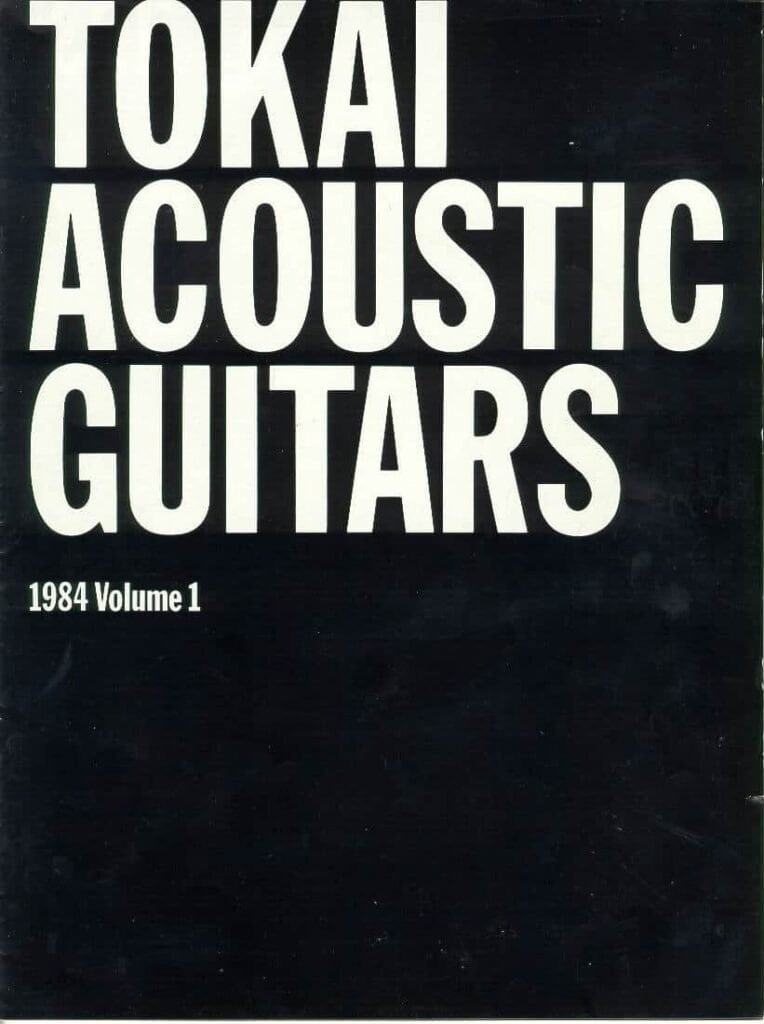 Tokai 1984 Acoustic Guitar Catalogue Vol.1