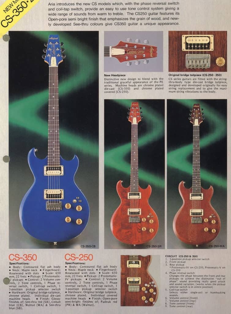 Aria Pro II 1981 CS Series