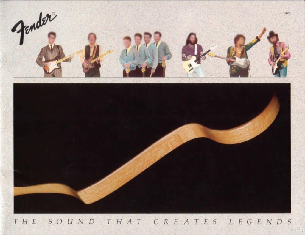 Fender Japan 1982 Catalogue