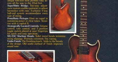 Aria Pro II 1986 Warrior Series Catalogue - Vintage Japan Guitars