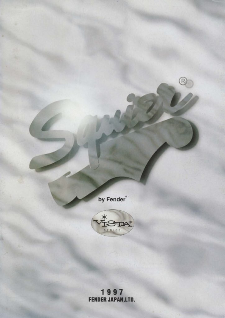 Fender Japan 1997 Squier Catalogue