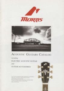 Morris 1998 Acoustic Guitars Catalogue