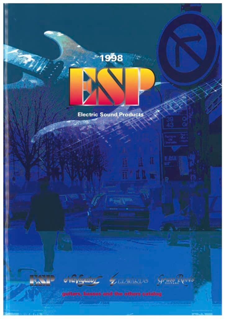 1998 ESP, Edwards, Navigator Guitar Catalog