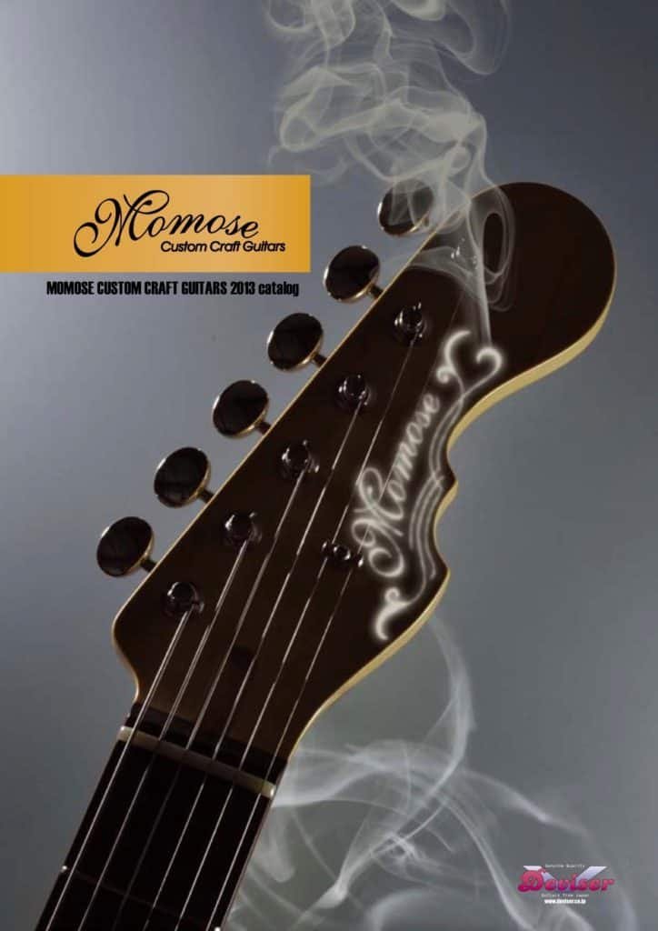 Deviser Momose Custom Craft Guitars 2013 Catalog