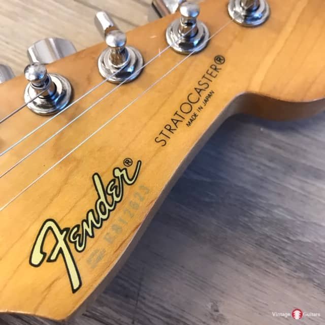 Fender japan ストラトキャスター Jシリアルストラトキャスター